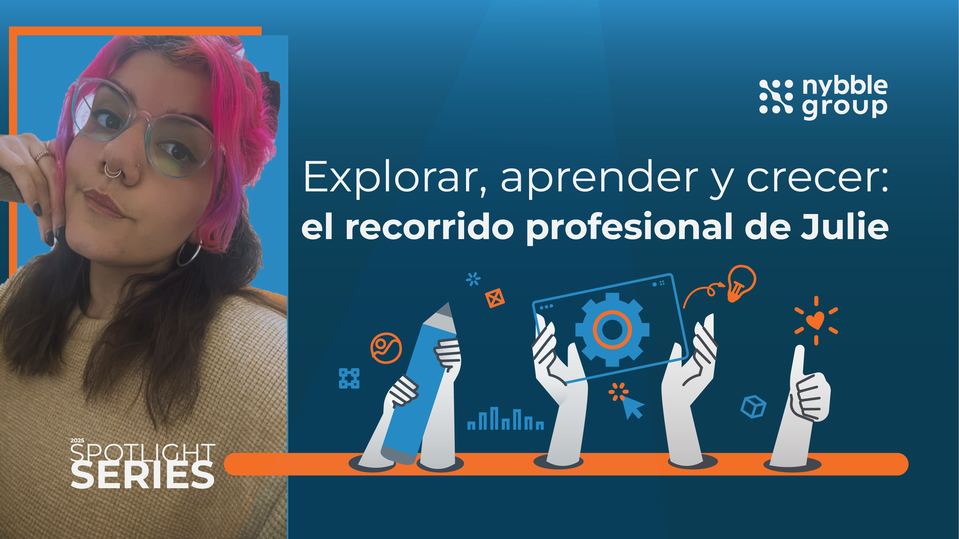 El recorrido profesional de Julie